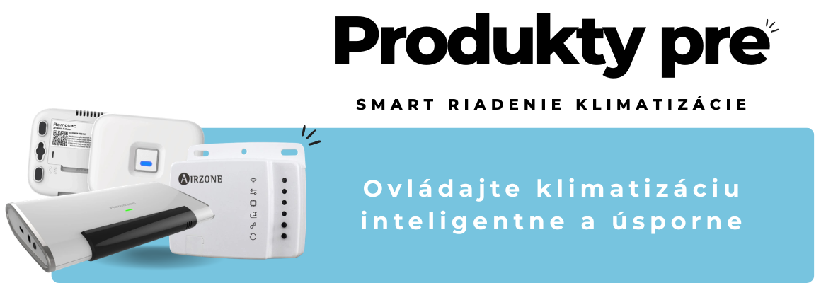 Baner - Produkty pre Smart riadenie klimatizácie SK